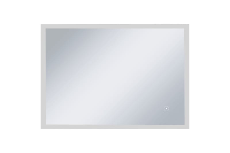 Kylpyhuoneen LED-seinäpeili kosketussensorilla 100x60 cm - Hopea - Sisustustuotteet - Peili