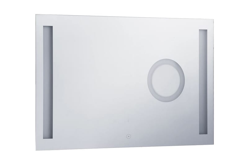 Kylpyhuoneen LED-seinäpeili kosketussensorilla 100x60 cm - Hopea - Sisustustuotteet - Peili