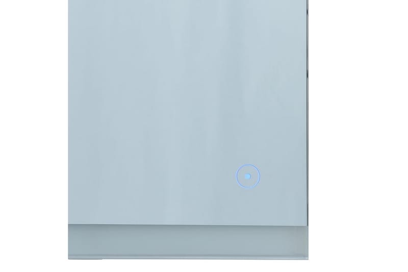 Kylpyhuoneen LED-seinäpeili kosketussensorilla 80x60 cm - Hopea - Sisustustuotteet - Peili