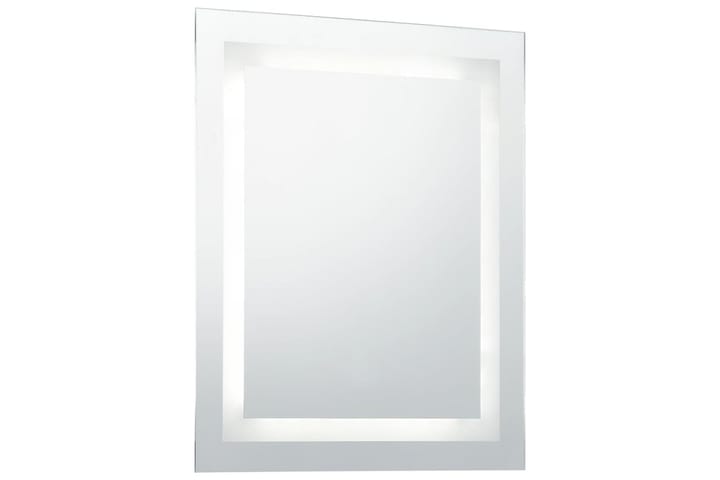 Kylpyhuoneen LED-peili kosketussensorilla 60x80 cm - Hopea - Peili - Kylpyhuoneen peilit - Kylpyhuonepeili valaistuksella