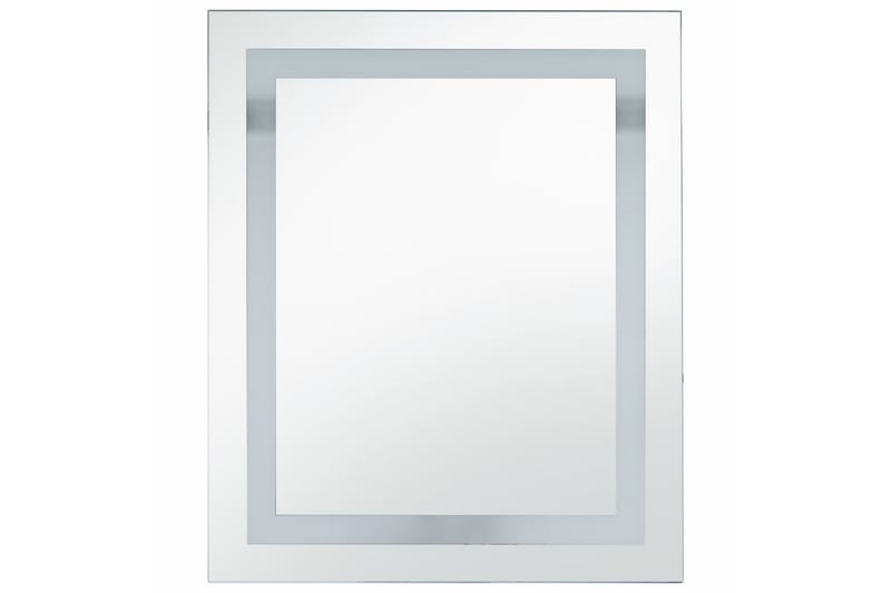 Kylpyhuoneen LED-peili kosketussensorilla 60x80 cm - Hopea - Sisustustuotteet - Peili