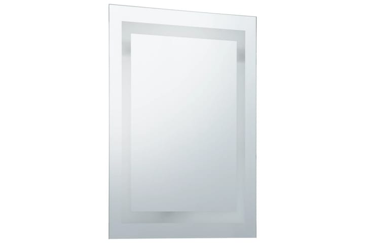 Kylpyhuoneen LED-peili kosketussensorilla 60x100 cm - Hopea - Peili - Kylpyhuoneen peilit - Kylpyhuonepeili valaistuksella