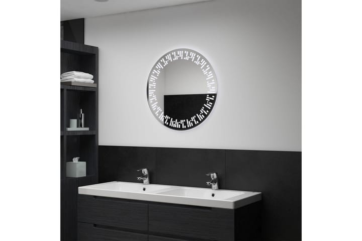 Kylpyhuoneen LED-peili 60 cm - Hopea - Kylpyhuoneen peilit - Peili - Kylpyhuonepeili valaistuksella