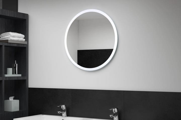 Kylpyhuoneen LED-peili 60 cm - Hopea - Kylpyhuoneen peilit - Peili - Kylpyhuonepeili valaistuksella