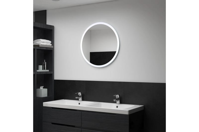 Kylpyhuoneen LED-peili 60 cm - Hopea - Sisustustuotteet - Peili