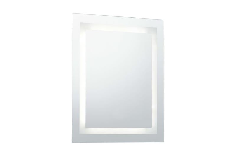 Kylpyhuoneen LED-peili kosketussensorilla 50x60 cm - Hopea - Sisustustuotteet - Peili