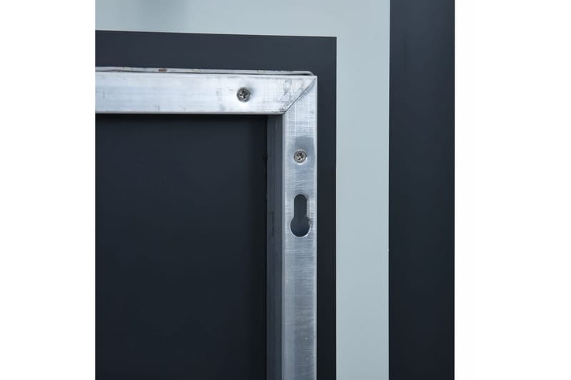 Kylpyhuoneen LED-peili kosketussensorilla 50x60 cm - Hopea - Sisustustuotteet - Peili