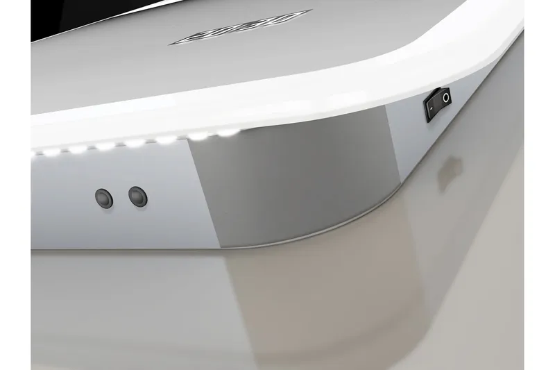 Kylpyhuonepeili Elsabo 70 cm LED-valaistus - Sisustustuotteet - Peili