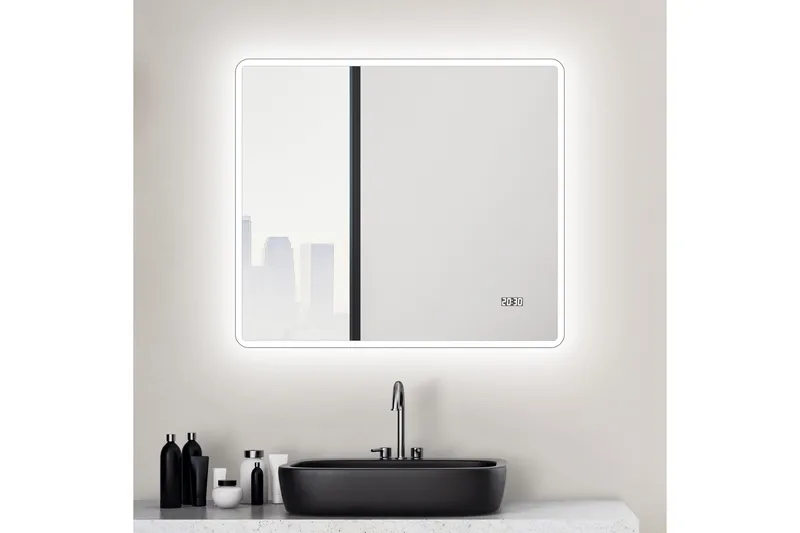 Kylpyhuonepeili Elsabo 70 cm LED-valaistus, undefined