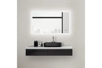 Kylpyhuonepeili Elsabo 70 cm LED-valaistus - Sisustustuotteet - Peili