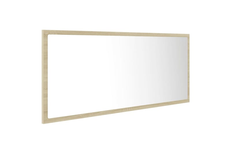 Kylpyhuonepeili LED 100x8,5x37 cm - Ruskea - Sisustustuotteet - Peili