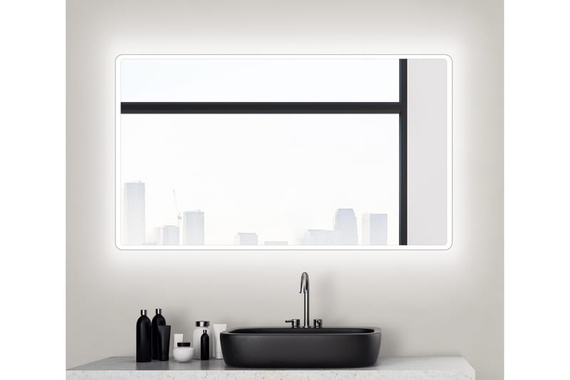 Kylpyhuonepeili Rydholm 70 cm LED-valaistus - Sisustustuotteet - Peili