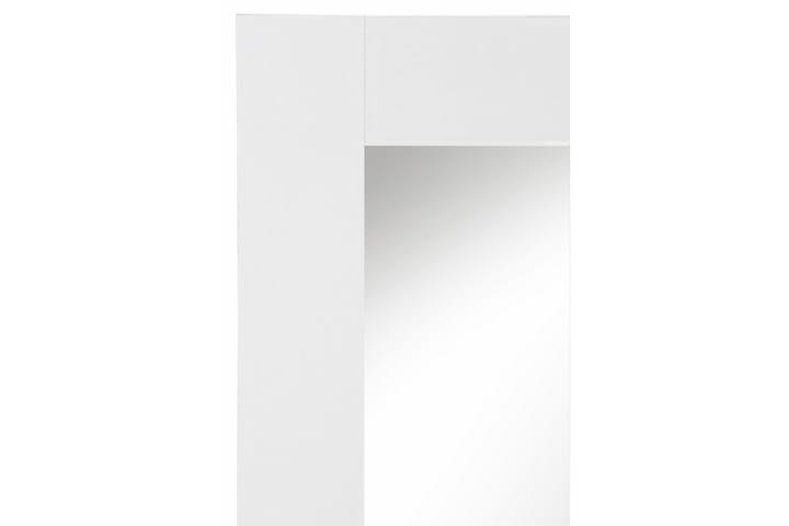 Peili Akaja 60 cm - Valkoinen/Ruskea - Lattiapeili