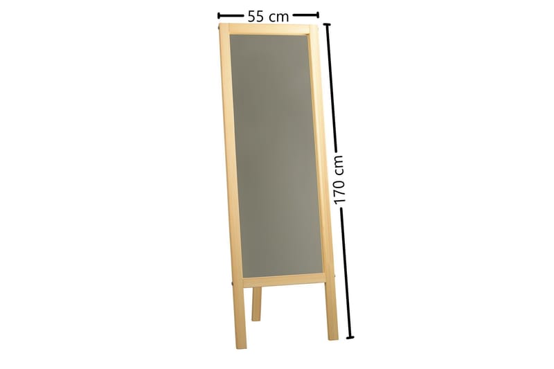 Peili Skoog 55 cm - Pähkinä - Sisustustuotteet - Peili - Lattiapeili