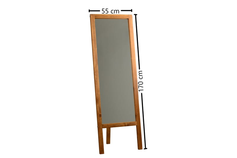 Peili Tabious 55 cm - Pähkinä - Sisustustuotteet - Peili - Lattiapeili