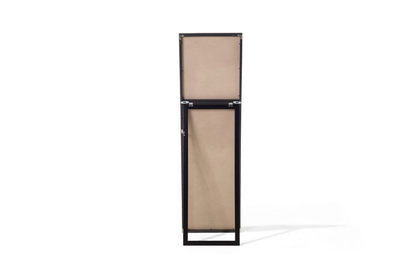 Peili Tronrud 40x140 cm - Musta - Sisustustuotteet - Peili - Lattiapeili
