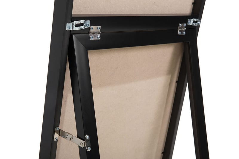 Peili Tronrud 40x140 cm - Musta - Sisustustuotteet - Peili - Lattiapeili