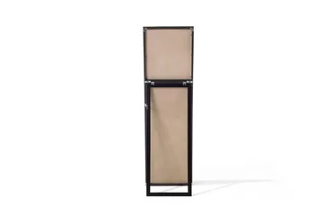Peili Tronrud 40x140 cm - Musta - Sisustustuotteet - Peili - Lattiapeili