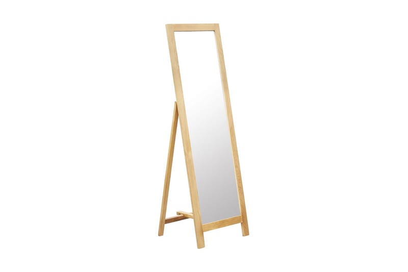 Vapaasti seisova peili 48x46,5x150 cm täystammi - Ruskea - Sisustustuotteet - Peili - Lattiapeili