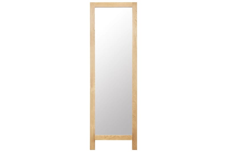 Vapaasti seisova peili 48x46,5x150 cm täystammi - Ruskea - Sisustustuotteet - Peili - Lattiapeili