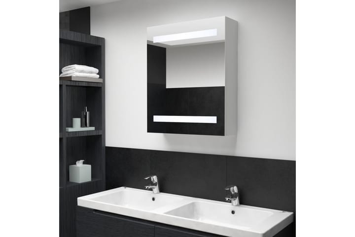 LED kylpyhuoneen peilikaappi 50x14x60 cm - Peili - Kylpyhuoneen peilit - Kylpyhuonepeili valaistuksella