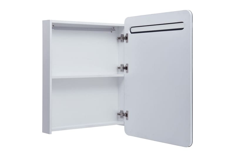 LED kylpyhuoneen peilikaappi 60x11x80 cm - Valkoinen - Sisustustuotteet - Peili