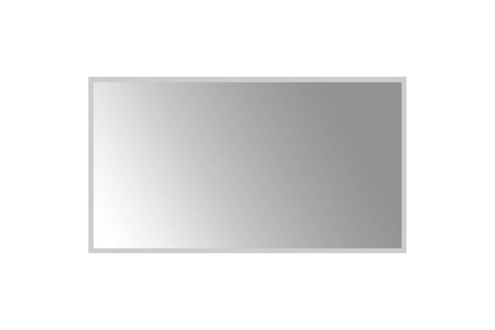 LED-kylpyhuoneen peili 90x50 cm - Läpinäkyvä - Peili - Kylpyhuoneen peilit - Kylpyhuonepeili valaistuksella