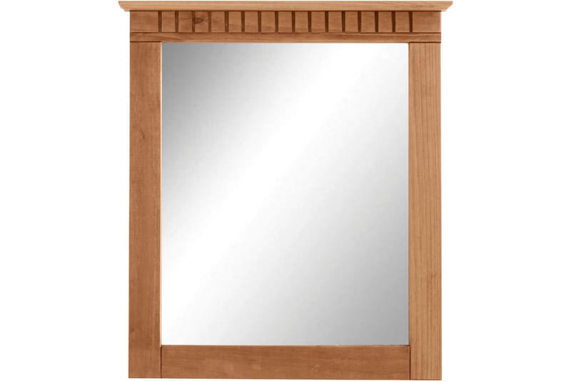 Lisa Seinälle ripustettava Peili Suorakaiteen muotoinen 60x70 cm - Luonto - Sisustustuotteet - Peili