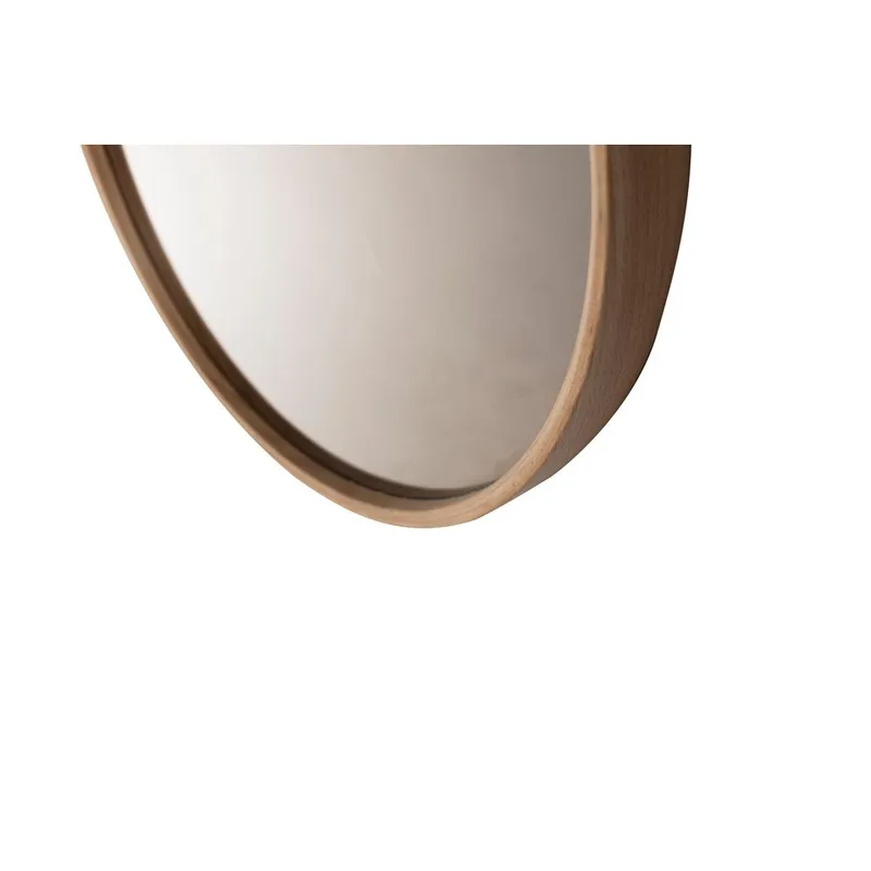 Lorys seinäkiinnitteinen peili Ovaali 45 cm - Ruskea/Valkoinen - Sisustustuotteet - Peili