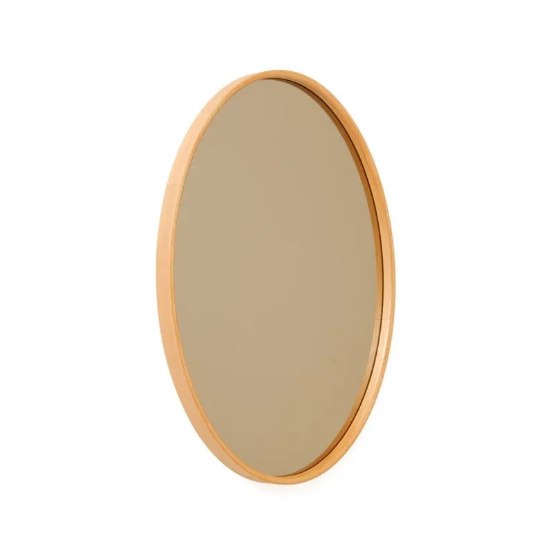 Lorys seinäkiinnitteinen peili Ovaali 45 cm, Ruskea