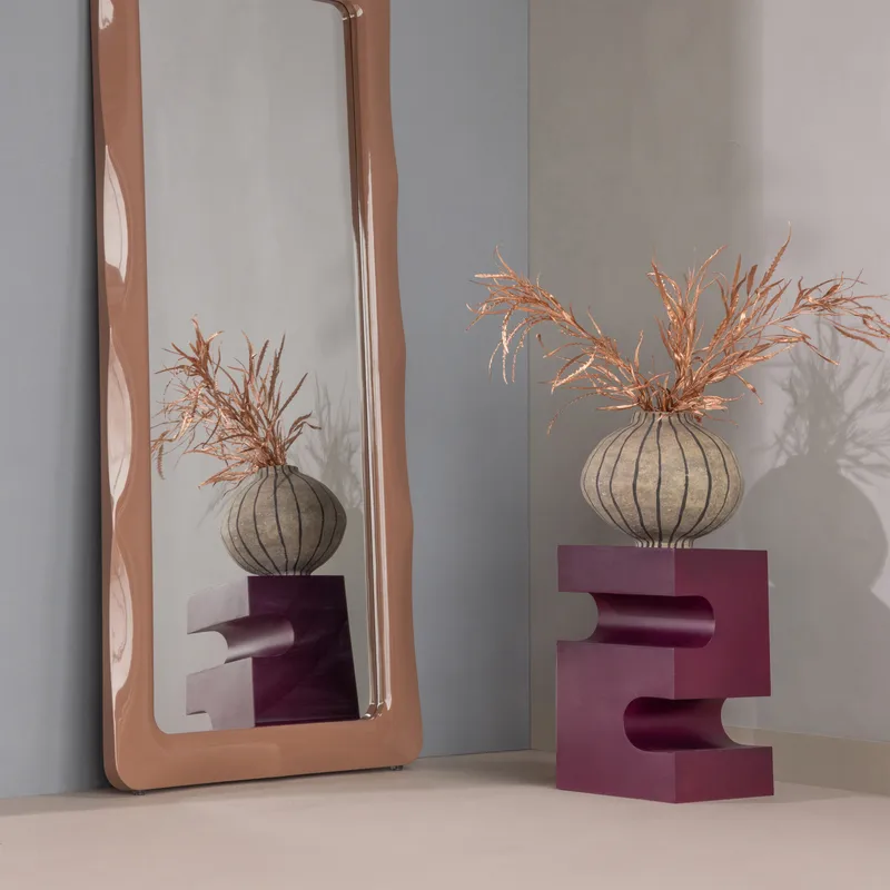 Meikkipeili Norea 180 cm - Vanharoosa - Sisustustuotteet - Peili - Lattiapeili
