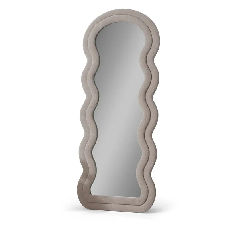 Mijara Lattiapeili 65 x 170 cm - Beige - Sisustustuotteet - Peili - Lattiapeili