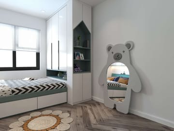 Molin lattiapeili 150 cm - Harmaa - Sisustustuotteet - Peili - Lattiapeili