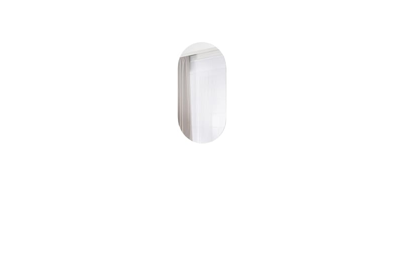 Monfort Seinälle Ripustettava Peili Soikea 45x90 cm - Ruskea - Sisustustuotteet - Peili