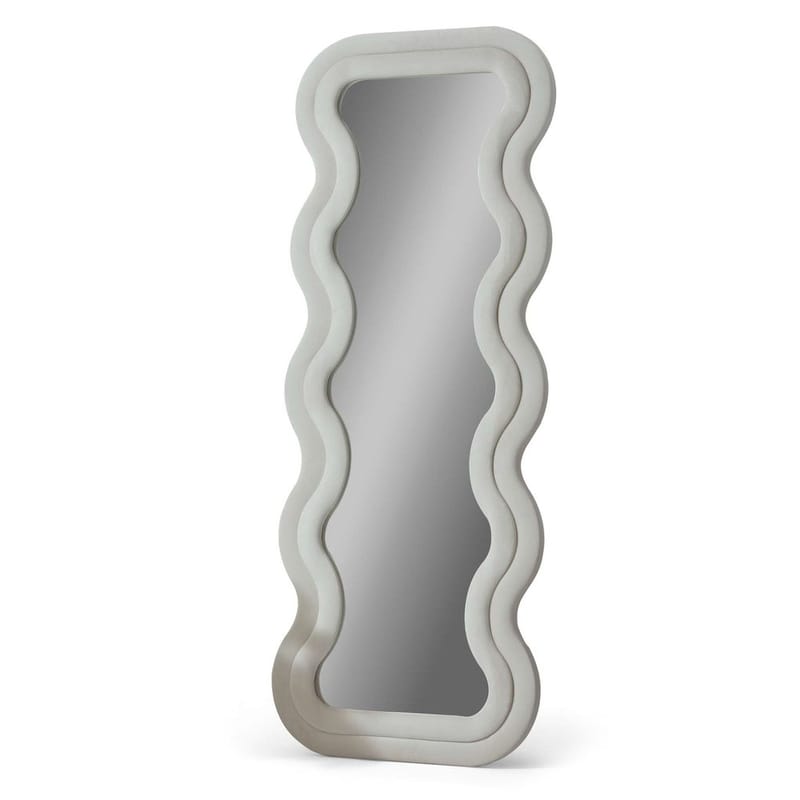 Muli Lattiapeili 65 x 170 cm - Kermanvalkoinen - Sisustustuotteet - Peili - Lattiapeili