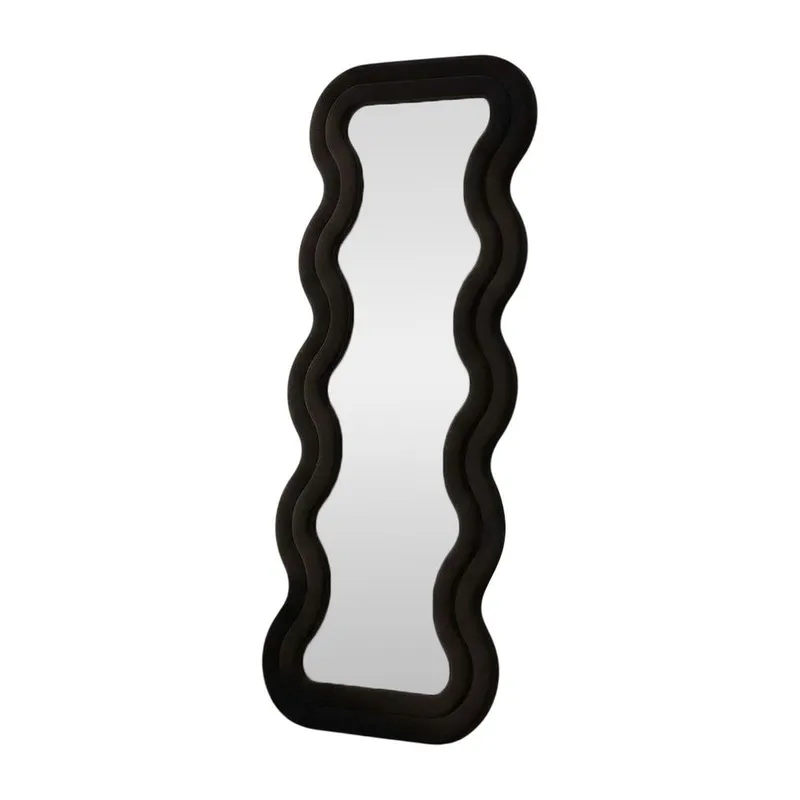 Muli Lattiapeili 65 x 170 cm - Musta - Sisustustuotteet - Peili - Lattiapeili