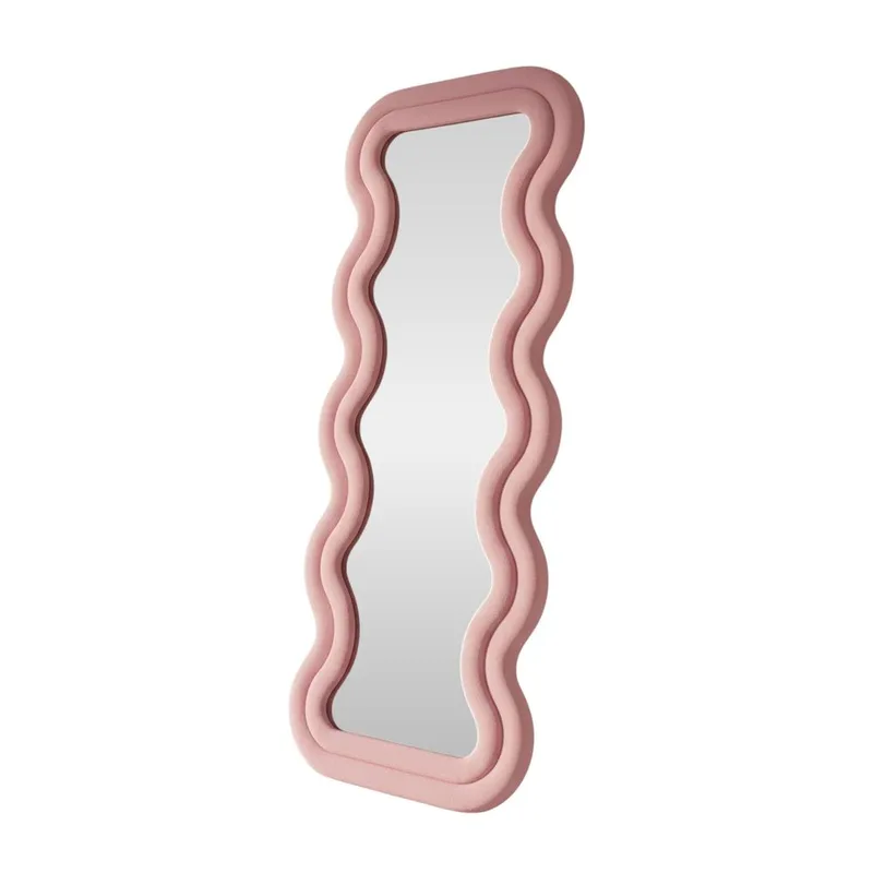 Muli Lattiapeili 65 x 170 cm - Rosa - Sisustustuotteet - Peili - Lattiapeili