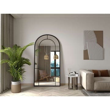 Navricon Lattiapeili 90 x 180 cm - Musta - Sisustustuotteet - Peili - Lattiapeili