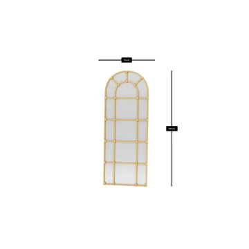 Omari Lattiapeili 70 x 180 cm - Kulta - Sisustustuotteet - Peili - Lattiapeili