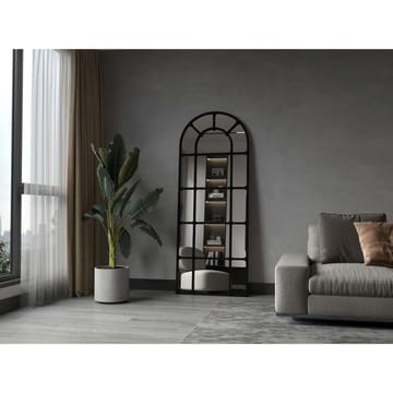 Omari Lattiapeili 70 x 180 cm - Musta - Sisustustuotteet - Peili - Lattiapeili