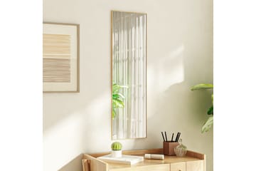 Ovipeili kulta 30x100 cm lasi ja alumiini - Kulta - Sisustustuotteet - Peili