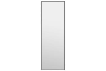 Ovipeili musta 40x100 cm lasi ja alumiini - Musta - Sisustustuotteet - Peili