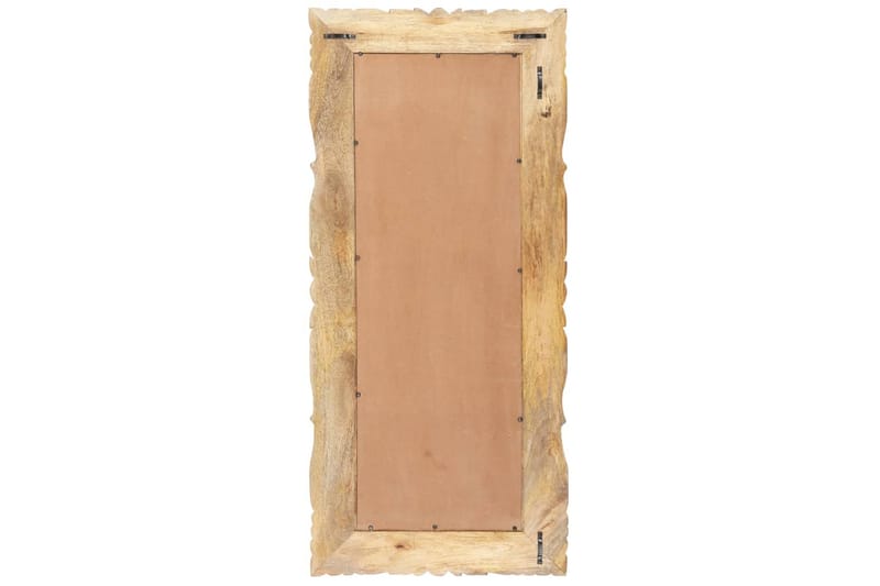 Peili 110x50 cm täysi mangopuu - Ruskea - Sisustustuotteet - Peili