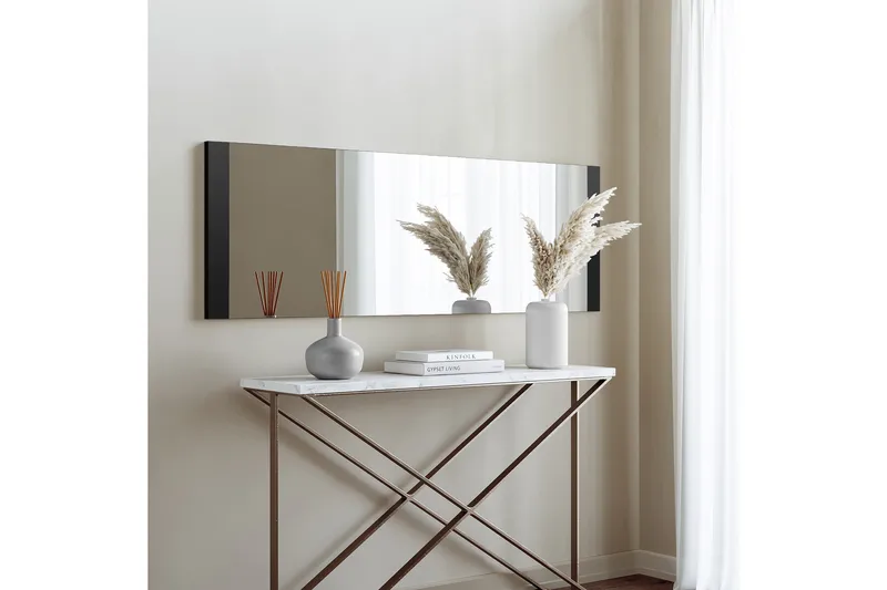 Peili 40x120 cm, Musta
