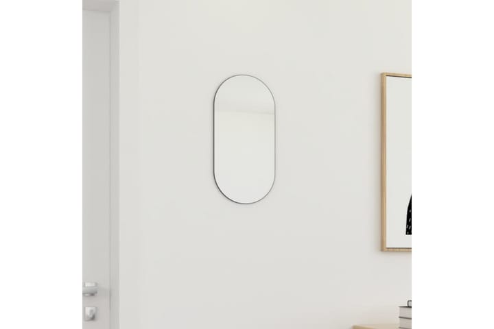 Peili 40x20 cm lasi - Valkoinen - Peili - Eteispeili - Seinäpeili