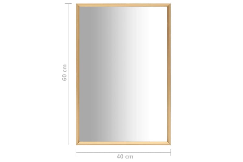 Peili 60x40 cm - Kulta - Sisustustuotteet - Peili