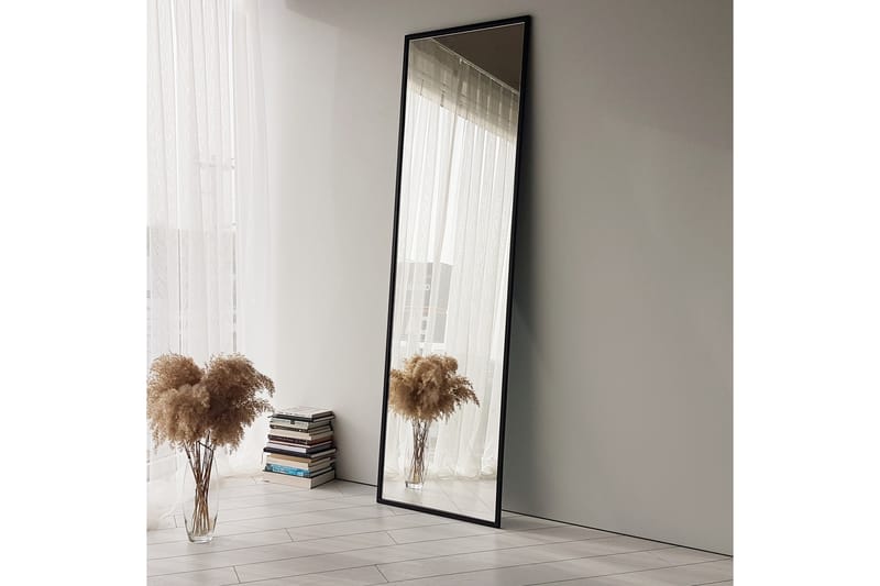 Peili 60x50 cm - Musta - Sisustustuotteet - Peili