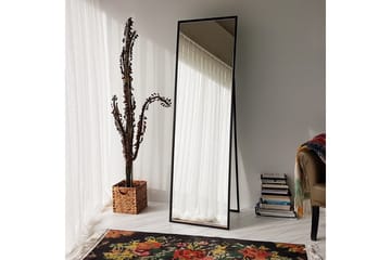 Peili 60x50 cm - Musta - Sisustustuotteet - Peili