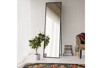 Peili 60x50 cm - Musta - Sisustustuotteet - Peili