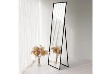 Peili 60x50 cm - Musta - Sisustustuotteet - Peili